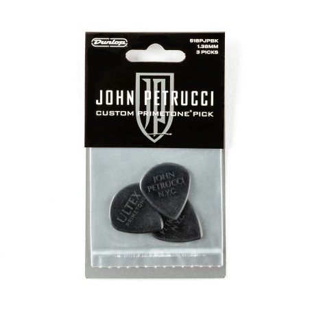 JIM DUNLOP PETRUCCI JAZZ III PRIMETONE 1,38 BLK PACK TRZALICE