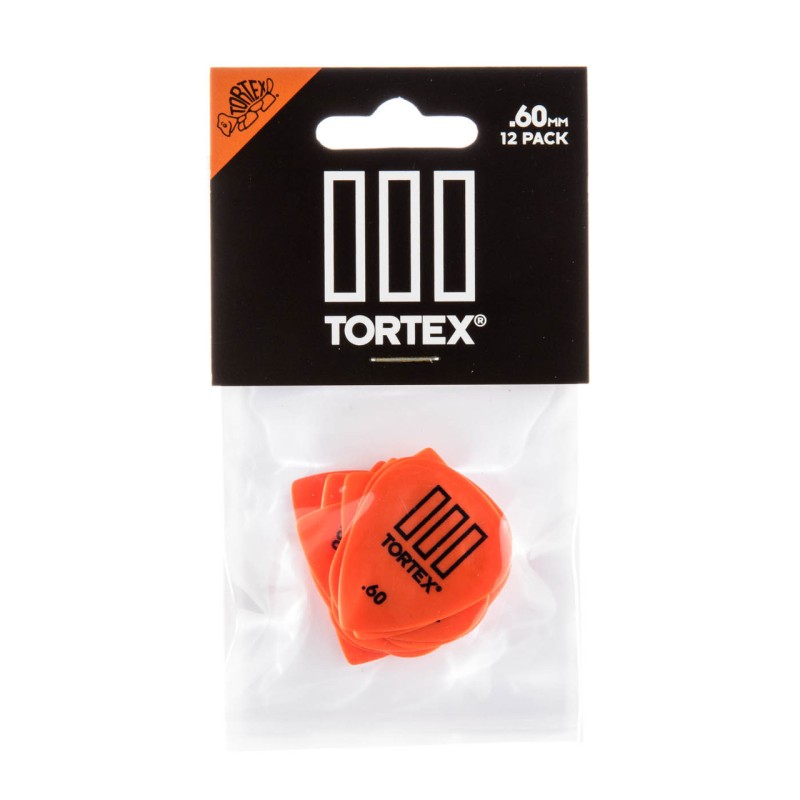JIM DUNLOP TORTEX III 0,60 PLAYERS PACK TRZALICE