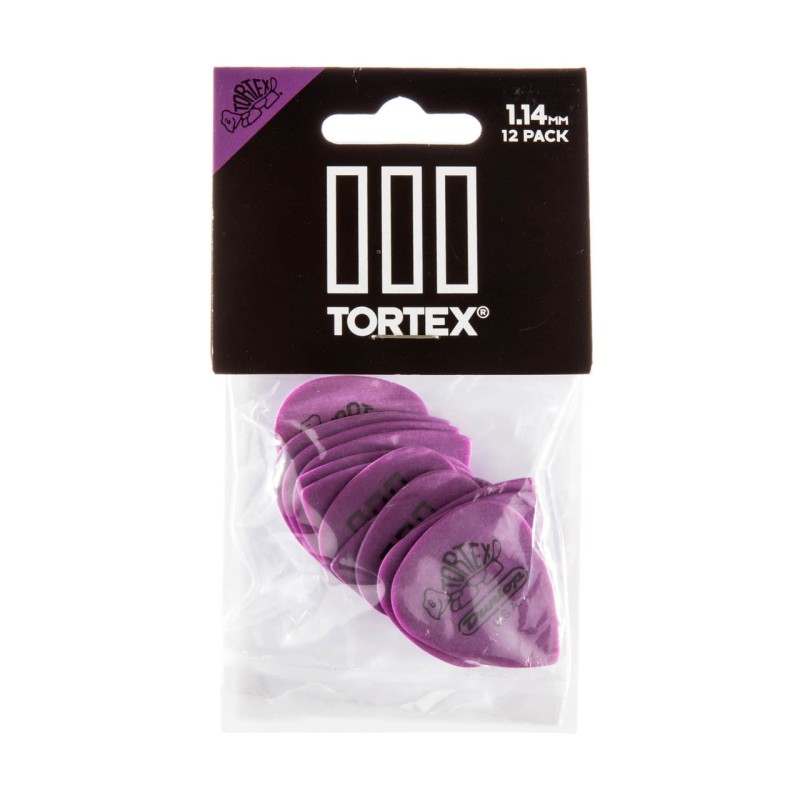 JIM DUNLOP TORTEX III 1,14 PLAYERS PACK TRZALICE