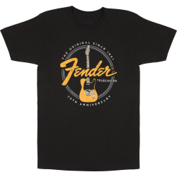 FENDER TELECASTER 75th BLACK M MAJICA