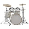BUBANJ DW DESIGN WHITE SATIN CR HW 5PC DDLM2215WS