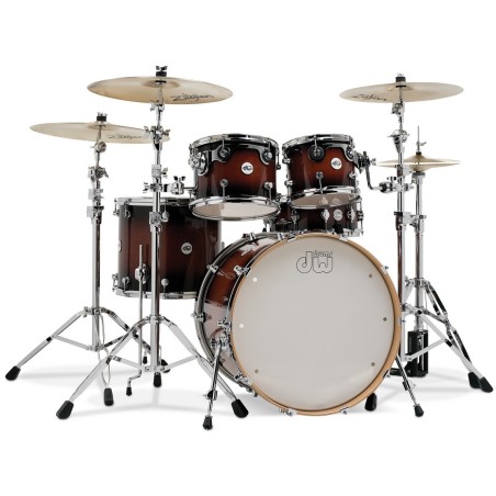 BUBANJ DW DESIGN TOBACCO BURST LACQUER CR HW 5PC DDLG2215TB