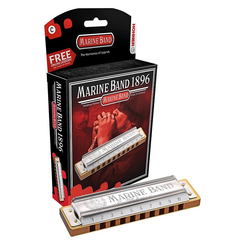 HARMONIKA USNA HOHNER MARINE BAND D