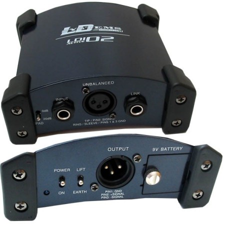 DI BOX LD-SYSTEMS LDI02     aktivni