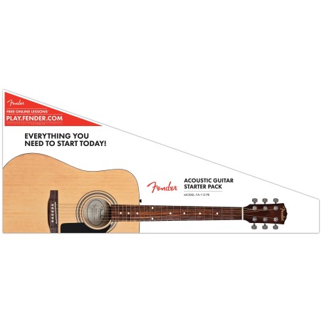 GITARA AKUSTIČNA FENDER FA-115 DREADNOUGHT PACK NAT