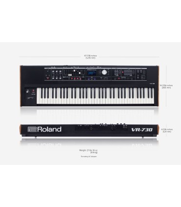 SYNTHESIZER ROLAND VR-730 V-COMBO